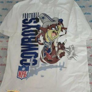 Vintage NFL Dallas Cowboys Looney Tunes Shirt, Dallas Cowboys Shirt, NFL Shirt,
